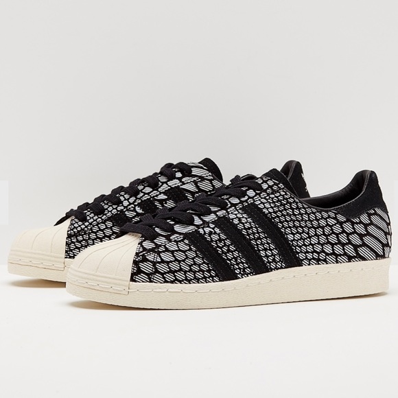 Adidas Superstar 80s Printed Sneakers Snakeskin Print Leather